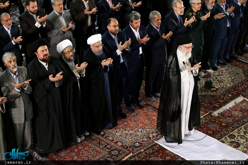 اقامه نماز عید سعید فطر به امامت رهبر انقلاب اسلامی