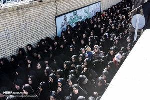 مراسم تشییع دو شهید امنیت در شهرضا‎