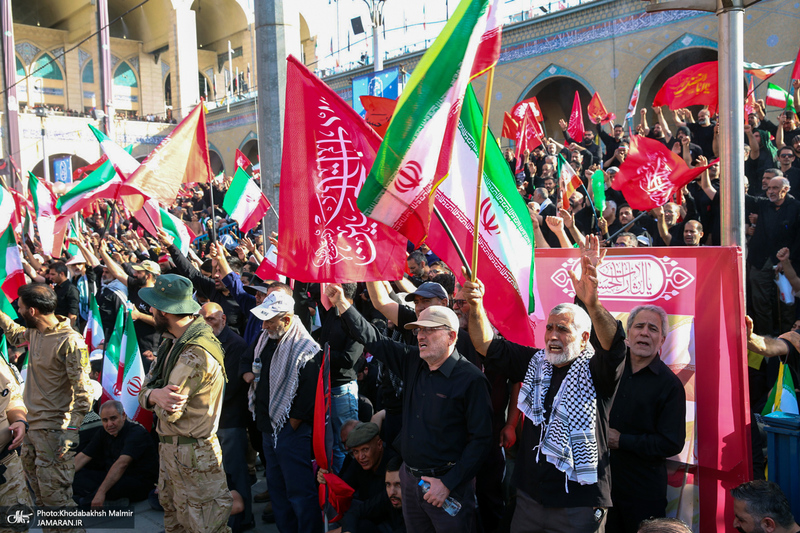 مراسم وداع با رهبر شهید انقلاب در مصلی تهران- 9