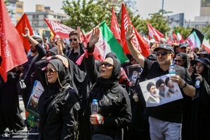 مراسم تشییع پیکر مطهر رهبر شهید انقلاب در تهران