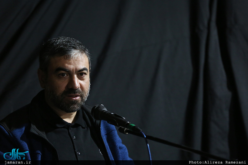 مراسم عزاداری شب بیست و هشتم صفر در محضر استاد امجد