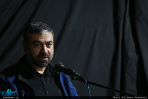 مراسم عزاداری شب بیست و هشتم صفر در محضر استاد امجد