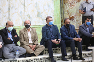 مراسم بزرگداشت حجت الاسلام و المسلمین محتشمی پور(ره) در حرم مطهر امام خمینی