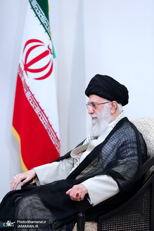 دیدار نایب رئیس دفتر سیاسی حماس با رهبر معظم انقلاب