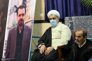 مراسم بزرگداشت مرحوم حاج عیسی جعفری و مرحوم سید احمد میریان در حسینیه جماران
