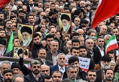 راهپیمایی مردم علیه نا آرامی‌های اخیر در چند شهرستان استان اصفهان