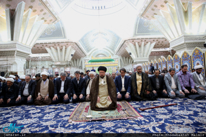 تجدید میثاق اعضای شورای شهر اسلامی شهر تهران با آرمان های امام راحل