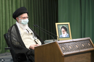 ارتباط تصویری نمایندگان مجلس شورای اسلامی با رهبر معظم انقلاب