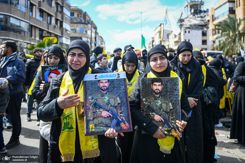  تصاویر اختصاصی جماران از متن و حاشیه مراسم تشییع شهیدان سید حسن نصرالله و سید هاشم صفی الدین -2