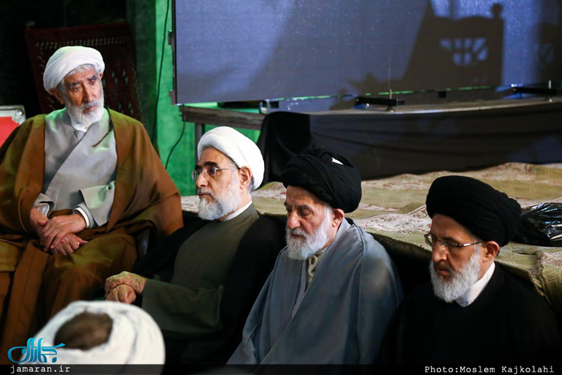 مراسم چهلمین روز درگذشت آیت الله هاشمی رفسنجانی(ره) در مسجد امیر المومنین(ع)