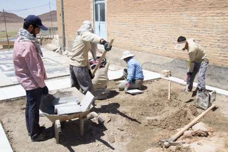 اردوی جهادی 40 بسیجی طبس در مناطق محروم  شهرستان