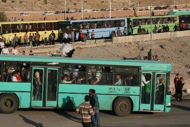 اتوبوسرانی تبریز به تماشاگران بازی‌های تراکتور و ماشین‌سازی خدمات می‌دهد
