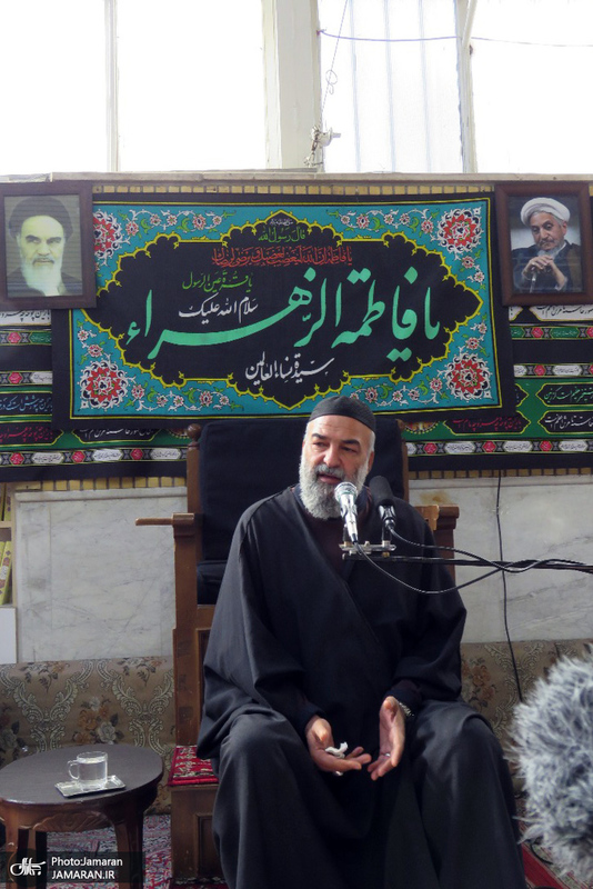 مراسم عزاداری شهادت حضرت فاطمه (س) در دفتر آیت الله العظمی صانعی (ره)