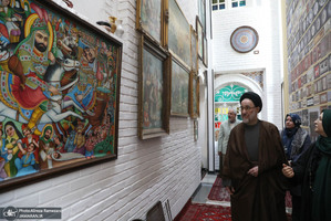 بازدید سید محمد خاتمی از موزه دکتر حسن حبیبی