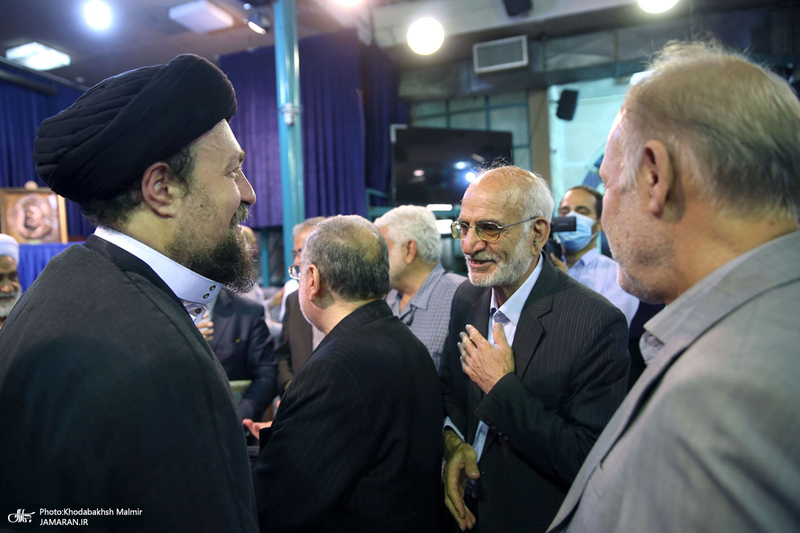 دیدار جمعی از جانبازان واقعه هفتم تیر با سید حسن خمینی