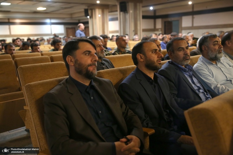 مراسم بزرگداشت احسان صابری در حرم امام خمینی (س)