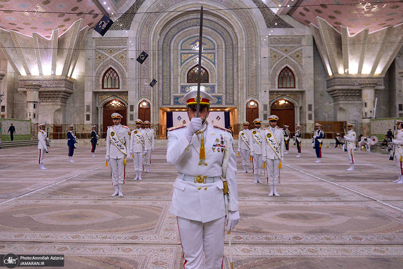 تجدید میثاق فرمانده و پرسنل نیروی دریایی ارتش جمهوری اسلامی ایران با آرمان‌های امام خمینی(س)