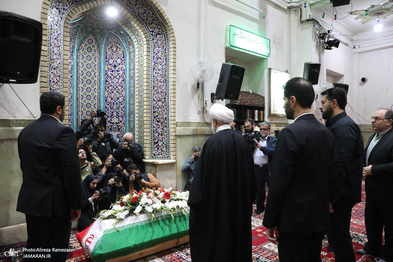 مراسم تشییع مرحوم حجت الاسلام و المسلمین حسینعلی نیری