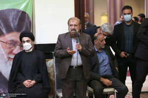 دیدار جمعی از نمایندگان پیروان ادیان الهی با سید حسن خمینی