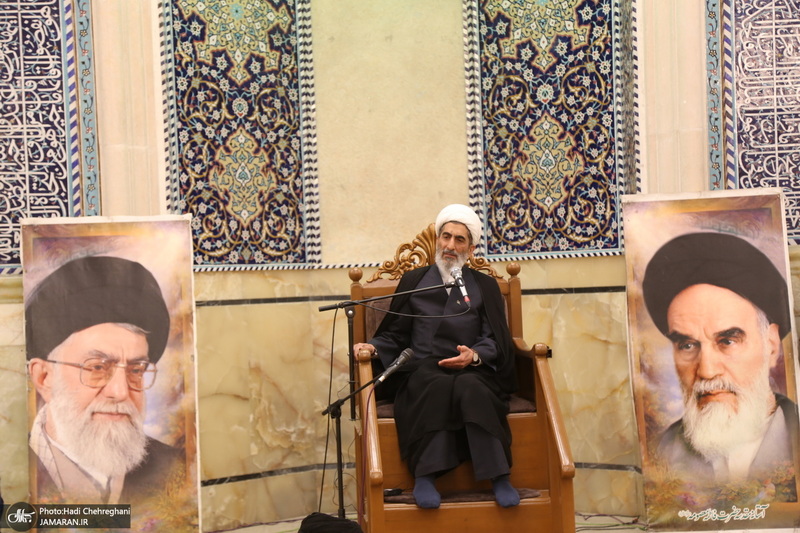 مراسم بزرگداشت آیت الله ری شهری (ره) در مسجد اعظم قم‎