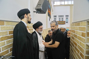 مراسم وداع با آیت الله العظمی شبیری زنجانی (ره)