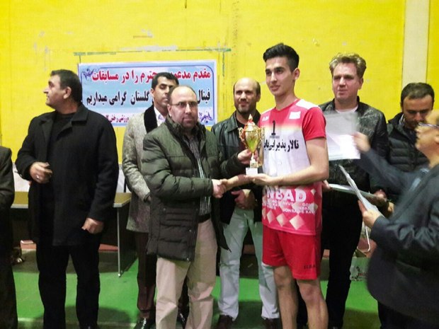 گنبدکاووس قهرمان لیگ والیبال نوجوانان گلستان