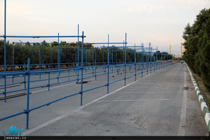 بازدید میدانی کمیته پشتیبانی ستاد بزرگداشت از حرم مطهر امام خمینی(س)