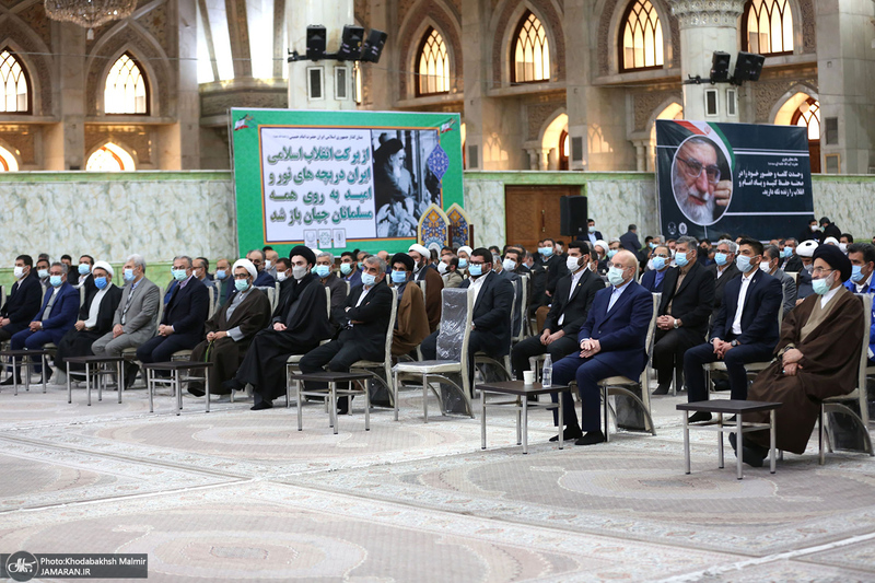 تجدید میثاق رئیس مجلس شورای اسلامی و نمایندگان با آرمان های حضرت امام (س)