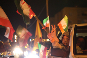 تجمع و راهپیمایی خودرویی در پرند