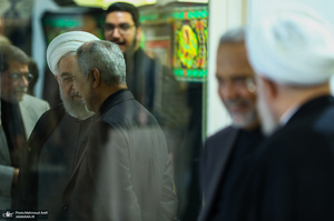 مراسم عزاداری حضرت اباعبدالله الحسین (ع) در منزل حسن روحانی