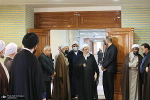 مراسم چهلمین روز درگذشت همسر آیت الله العظمی جوادی آملی‎‎