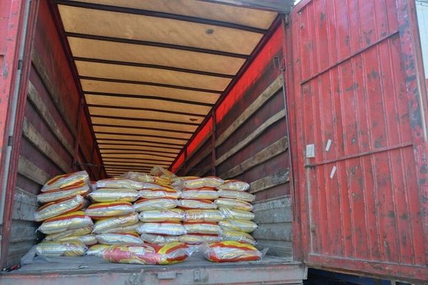 کشف ۵ تن برنج خارجی قاچاق در مراغه