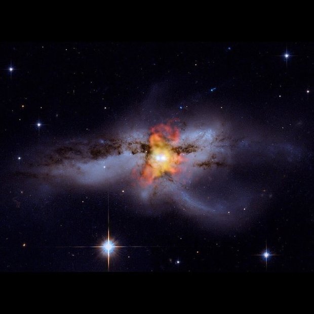 عکسی که ناسا از ۳۰ میلیون سال قبل ثبت کرد!
