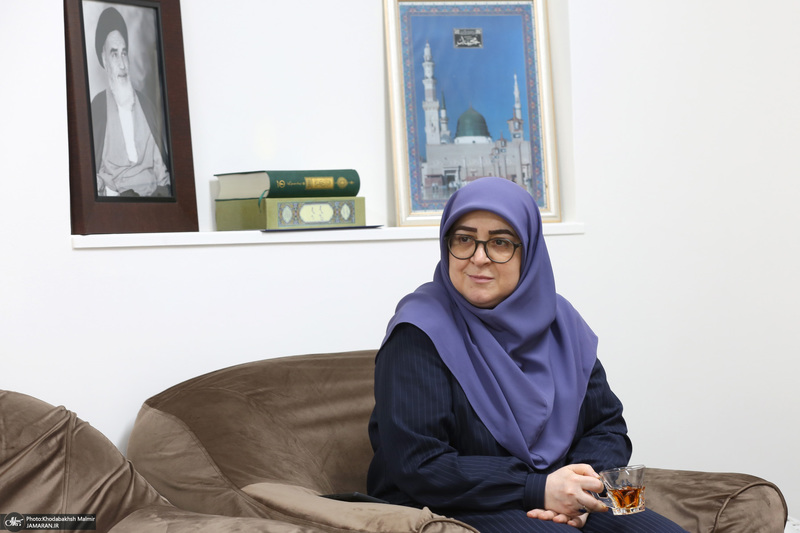 دیدار سخنگوی دولت  باسید حسن خمینی