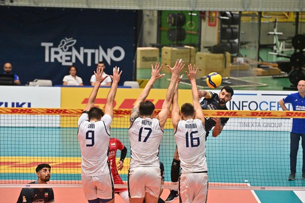 شکست تیم ملی والیبال ایران مقابل ایتالیا