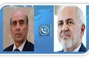 گفت‌و‌گوی تلفنی ظریف با همتای لبنانی: تهران آماده‌ی کمک به لبنان است 