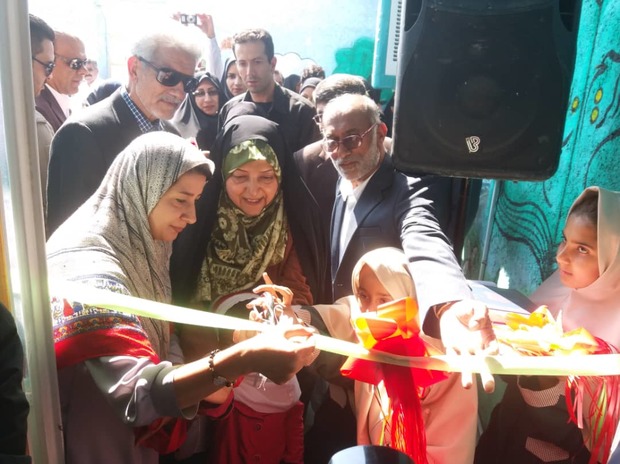 مدرسه 6 کلاسه روستای چاه جمال ایرانشهر افتتاح شد