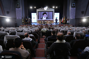 آئین تجلیل از پیشکسوتان دفاع مقدس با حضور رهبر معظم انقلاب