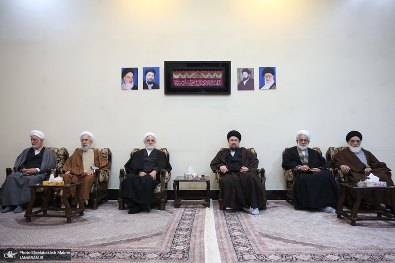 تجدید میثاق رئیس قوه قضاییه و جمعی از اعضای دستگاه قضا با آرمان های حضرت امام خمینی (س)-2