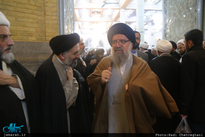 مراسم بزرگداشت آیت الله سید مهدی ابن الرضا(ره) در مسجد اعظم قم