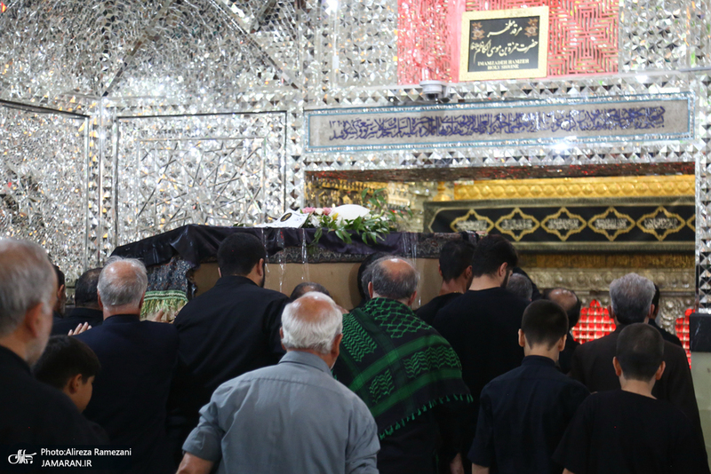 مراسم تشییع میر سید علی واجدی