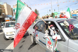 راهپیمایی 22 بهمن در قم -1