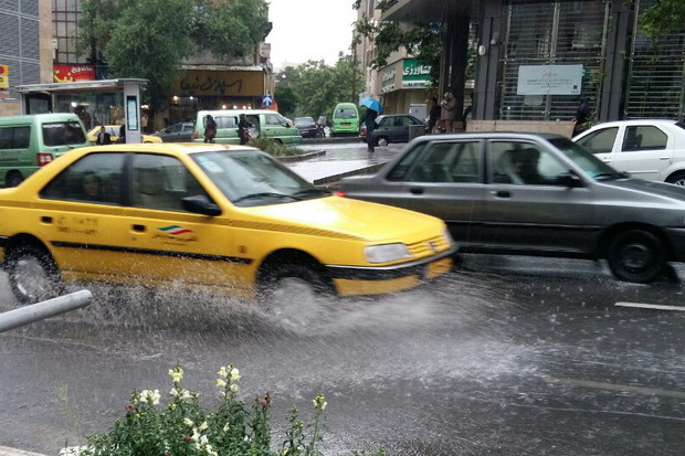 باز باران تهران را شست