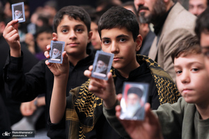 عزاداری شب شهادت حضرت فاطمه‌زهرا (س) در حسینیه امام خمینی