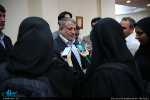 دیدار اعضای شورای اسلامی شهر تهران با سید حسن خمینی 