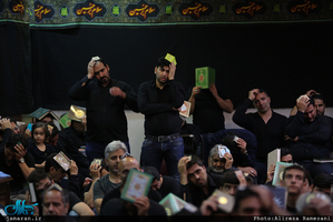 مراسم احیای شب بیست و یکم ماه مبارک رمضان در موسسه انصار الحسین(ع)