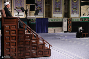 مراسم عزاداری شب تاسوعای حسینی(ع) در حسینیه امام خمینی(س)