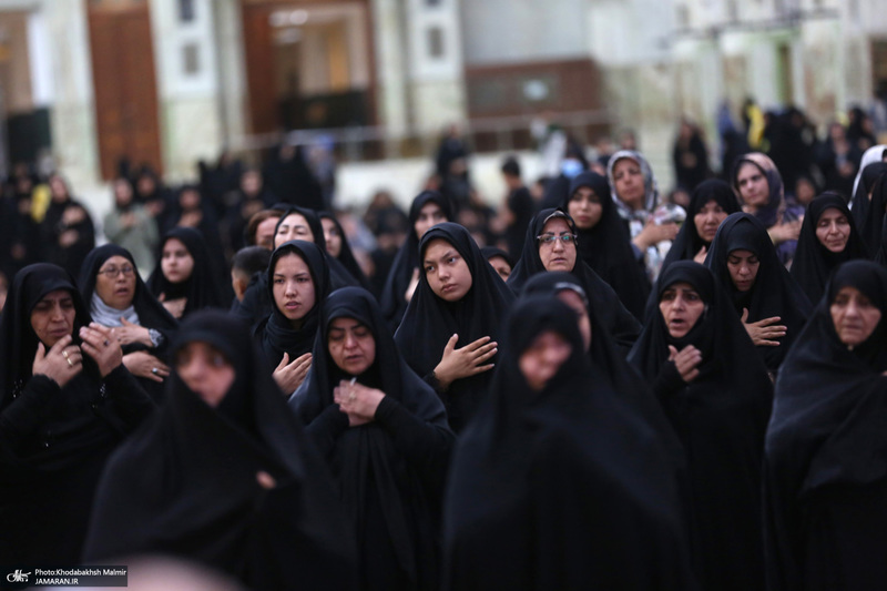 مراسم سوگواری رحلت حضرت رسول اکرم (ص)، شهادت امام حسن مجتبی (ع) و شهادت امام رضا (ع) در حرم مطهر امام خمینی (س)