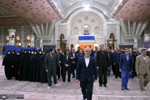 تجدید میثاق گزینشگران وزارت آموزش و پرورش با آرمان‌های حضرت امام خمینی (س)