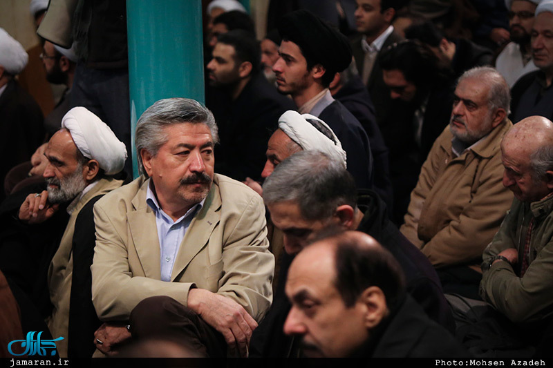 مراسم چهلمین روز درگذشت آیت الله العظمی موسوی اردبیلی(ره) در حسینیه جماران